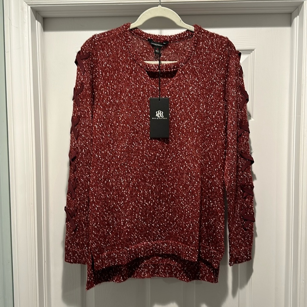 Rock and Republic women’s brand new red sweater - size Medium